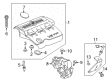 GMC Engine Cover Diagram - 12654181