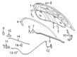 Chevy Volt Hood Diagram - 22806334