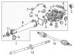 Chevy Traverse Limited Drive Shaft Diagram - 84853352
