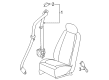 Chevy Cobalt Seat Belt Diagram - 19169214