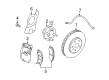 Cadillac STS Backing Plate Diagram - 89060204