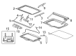 Chevy Colorado Sunroof Diagram - 89044575