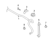 Chevy Aveo Sway Bar Link Bushing Diagram - 96870462