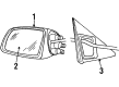 Chevy Lumina Car Mirror Diagram - 88896761