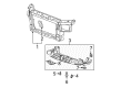 Buick Radiator Support Diagram - 10372439