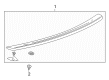 Buick Verano Spoiler Diagram - 23231227