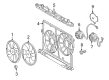 Pontiac Vibe Fan Shroud Diagram - 88975775