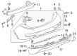 Chevy Bolt EV Bumper Cover Diagram - 42541643