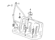 Chevy Express 2500 Seat Belt Diagram - 19300346