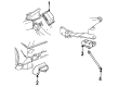 Chevy K10 Suburban Motor And Transmission Mount Diagram - 22188497