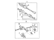 Cadillac CTS Drive Shaft Diagram - 22819507
