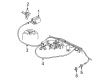 Chevy Accelerator Cable Diagram - 22722286