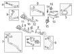 Cadillac CT6 Coolant Pipe Diagram - 23486235