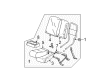 Chevy Silverado 2500 Seat Covers Diagram - 19260493