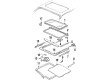 Cadillac Brougham Air Deflector Diagram - 20722114