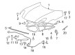Saturn Hood Diagram - 15225634
