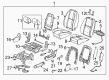 Chevy Seat Covers Diagram - 20843355