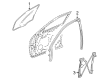 Cadillac SRX Window Regulator Diagram - 25773049