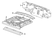 Cadillac XTS Floor Pan Diagram - 84269137