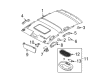 Chevy Aveo5 Dome Light Diagram - 96981056