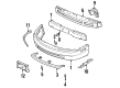 Buick Regal Bumper Cover Diagram - 10241533