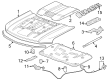 Chevy Silverado 1500 Hood Diagram - 87869821