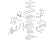 Chevy Crankshaft Thrust Washer Diagram - 93184599