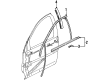 Saturn SC2 Door Seal Diagram - 21172062