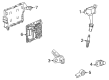 Buick Envista Ignition Coil Diagram - 55595166