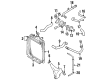Chevy Metro Water Hose Diagram - 91173916