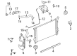 Chevy Uplander Water Hose Diagram - 19129862