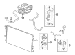 Chevy Silverado 1500 Radiator Diagram - 25936904