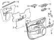 Chevy Trax Door Moldings Diagram - 42817945