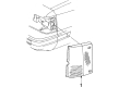 Oldsmobile Cutlass Ciera Side Marker Light Diagram - 929330