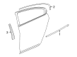 Buick Regal Door Seal Diagram - 22834359