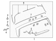 Chevy Spark Spoiler Diagram - 42562873