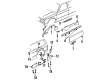 GMC Syclone Fender Diagram - 15637922