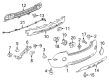 Chevy Captiva Sport Bumper Cover Diagram - 19167515