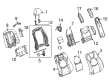 Cadillac CT4 Seat Covers Diagram - 87833425