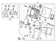 Buick LaCrosse Seat Covers Diagram - 90923885