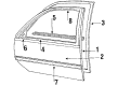 Chevy Corsica Car Mirror Diagram - 22645394