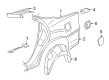 Chevy Impala Fuel Door Diagram - 15222298