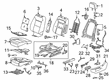 Chevy Silverado 1500 LTD Seat Heater Diagram - 86780904