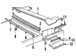 Pontiac Sunbird Door Seal Diagram - 20497276
