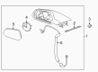 Chevy Camaro Mirror Actuator Diagram - 92221399