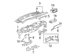 Chevy Express 2500 Dash Panel Vent Portion Covers Diagram - 84542280