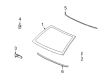 Saturn Windshield Diagram - 22731374