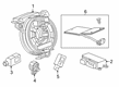 Chevy Traverse Limited Clock Spring Diagram - 84532292