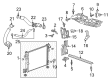 Cadillac CT6 Water Hose Diagram - 23486242