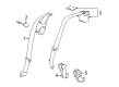 Buick LaCrosse Seat Belt Diagram - 19352850